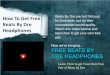 How to Get Free Beats by Dre Headphones