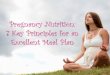 Pregnancy Nutrition Facts About 7 Key Principles for an Excellent Meal Plan