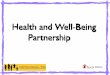 Health and Well-being partnership briefing