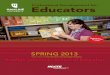 Spring 2013 Professional Development for Educators