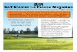 2014 Golf Greater La Crosse Golf Magazine