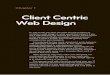 Chapter 1: Client Centric Web Design