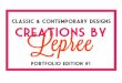 Creations by Lepree Portfolio Edition #1