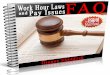 Work Hour Laws & Pay Issues FAQ