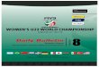 Bulletin no 8 women´s u23 world championship , mexico 2013