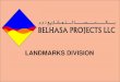 Belhasa Projects LLC - Landmarks Division - Presentation 2011