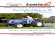 Lewis Construction Equipment, Adelaide—New Holland Boomer 30 Tractors for Adelaide Hills Growers