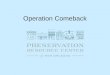 PRC's Operation Comeback Program