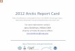 ARCTIC REPORT CARD - Update for 2012