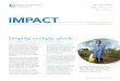 Impact Newsletter, 2011 Year-end Edition