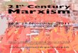 Early Programme for 21st Century Marxism weekend