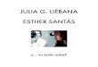 Catalogo Julia G. Liébana & Esther Santás 2014