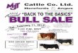 MJT Cattle Co. 17th Annual "Back to the Basics" Bull Sale