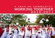 A Year of Community: Working Together 2010-2011