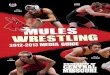 2012-13 Central Missouri Mules Wrestling Media Guide