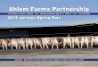Ahlem Farms Partnership 2012 Spring sale