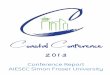 Coastal Conference 2013 Report