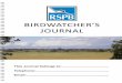 Bird Watchers Journal Digital Edition