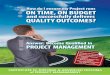 ITS Project Management brochure with insert
