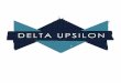 Designs for Delta Upsilon