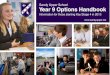 Sandy Upper School Year 9 Options Handbook
