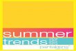 Summer Trends Collection 2012