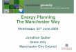 Energy Planning the Manchester Way
