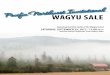 2012 Pacific Northwest Invitation Wagyu Sale