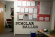 The Scholar Baller® Wall at Illinois State University