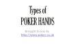 Types of Poker Hands