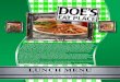 Does Eat Place-Lunch menu