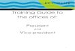President & VP Training Guide