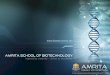Amrita School of Biotechnology Brochure