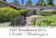 1407 Broadmoor Dr E, Seattle WA