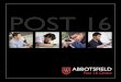 Abbotsfield Post 16 Prospectus