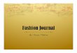 Fashion Journal Spring 2013- Derya Tektas