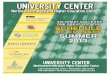 University Center Summer Schedule