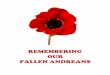 Remembering our Fallen Andreans