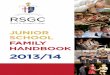 Junior School Family Handbook 2013/14