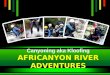 AfriCanyon – Enjoy Kloofing /Canyoning and Abseiling in Plettenberg Bay