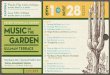 Music in the Garden Spring 2013