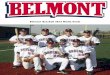 Belmont Baseball 2012 Media Guide