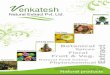 Herbal extract product brochure