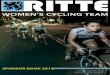 2013 Ritte Women's Cycling Team Sponsor Book