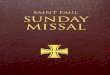 Saint Paul Sunday Missal (Burgendy)