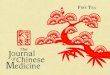 Journal of Chinese Medicine Tea Brochure
