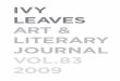 Ivy Leaves Journal of Literature & Art — Vol. 83