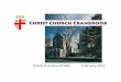 Christ Church Cranbrook Parish Narrative Profile 2014