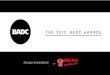 BADC 2012 Awards Presentation