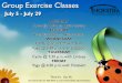 Hofstra Fitness Center: July Exercise Classes